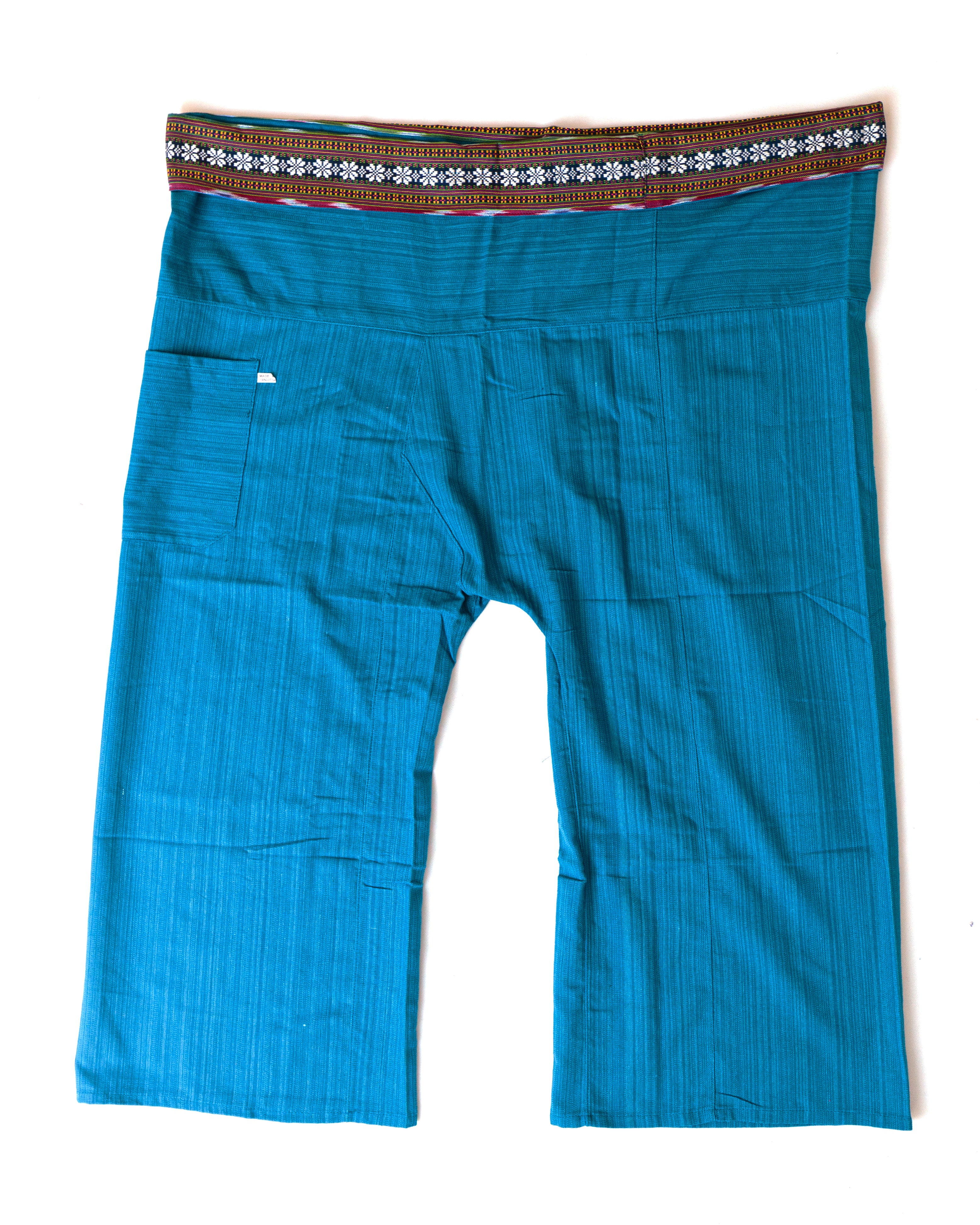 Thai Craft Warehouse - 100% Cotton Plain Thai Fisherman Pants Seal