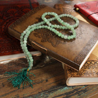 Mala - Crystal - Green Aventurine - 108