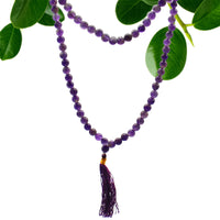 Mala - Crystal - Amethyst - 108