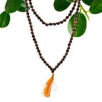 Mala - Crystal - Tigers Eye - 108