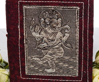 Small Handmade Recycled Notebook - Ganesh - MysticSoul_108