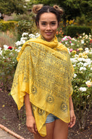 Mantra Sarong - Om Namah Shivaya - Yellow - MysticSoul_108