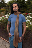Mantra Sarong - Om Namah Shivaya - Light Brown - MysticSoul_108