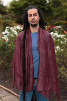 Mantra Sarong - Om Namah Shivaya - Dark Brown - MysticSoul_108