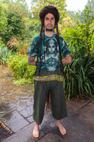 Thai Fisherman Pants - 100% Cotton - Dark Green