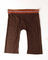 Thai Fisherman Pants - 100% Cotton - Dark Brown