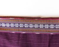 Pantalon de pêcheur thaïlandais - 100% coton - Violet
