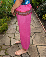 Thai Fisherman Pants - 100% Cotton - Pink