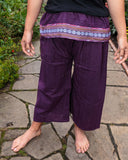 Thai Fisherman Pants - 100% Cotton - Purple