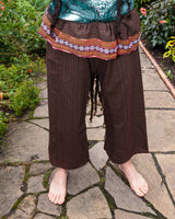 Thai Fisherman Pants - 100% Cotton - Dark Brown