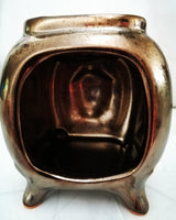 Ceramic Oil Burner - Buddha Head - Gold - MysticSoul_108