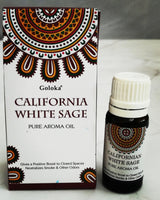 Goloka Pure Aroma Oil - California White Sage - 10ml - MysticSoul_108