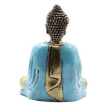 Hand Crafted Buddha - Teal & Gold - Medium - MysticSoul_108