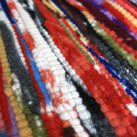 Velvet Rug - Small - Multi Coloured - 90cm x 50cm