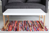 Velvet Rug - Small - Multi Coloured - 90cm x 50cm