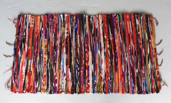 Tapis en Velours - Petit - Multicolore - 90 cm x 50 cm
