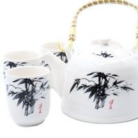 Herbal Tea Pot Set - White Stone Oriental - MysticSoul_108