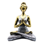Handmade Yogini Figurine - Bronze & Silver - MysticSoul_108