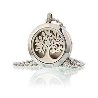Aromatherapy Diffuser Jewellery - Necklace - Tree Of Life - 25mm - MysticSoul_108