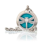 Aromatherapy Diffuser Jewellery - Necklace - Dragonfly - 25mm - MysticSoul_108