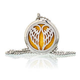 Aromatherapy Diffuser Jewellery - Necklace - Angel Wings - 30mm - MysticSoul_108