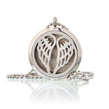 Aromatherapy Diffuser Jewellery - Necklace - Angel Wings - 30mm - MysticSoul_108
