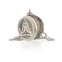 Aromatherapy Diffuser Jewellery - Necklace - Yoga Chakra - 30mm - MysticSoul_108