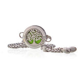 Aromatherapy Diffuser Jewellery - Chain Bracelet - Tree Of Life - MysticSoul_108