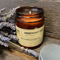 Aromatherapy Soy Wax Candle - Ylang Ylang & Patchouli - Aphrodisiac