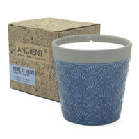 Home is Home - Ceramic Candle Pots - Blue Day - MysticSoul_108
