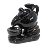 Rückfluss-Räuchergefäß – Keramik – Teekanne