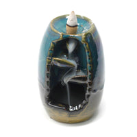 Back Flow Incense Burner - Ceramic - Vase and Waterfall - MysticSoul_108