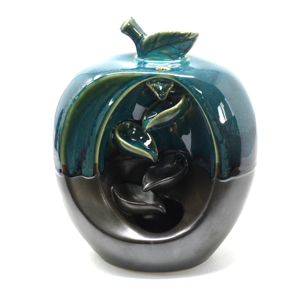 Rückfluss-Räuchergefäß – Keramik – Apfel