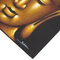 Buddha Painting - Gold Sand Finish - MysticSoul_108
