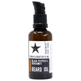 Huile à barbe naturelle - Gladiateur romain - Poivre noir et bergamote - Améliorer - 50 ml