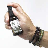 Natürliches Bartöl – Römischer Gladiator – Schwarzer Pfeffer und Bergamotte – Verstärken – 50 ml