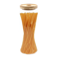 Cottage Bambus-Glasgefäß – 25 cm