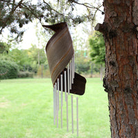 Handmade Coconut Leaf Wind Chimes - Natural