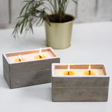 Wooden Wick Soy Wax Candles - Large Rectangular Box - Spiced South Sea Lime - MysticSoul_108