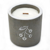 Wooden Wick Soy Wax Candles - Medium Round Pot - Berry's - Juniper & Sweet Gin - MysticSoul_108
