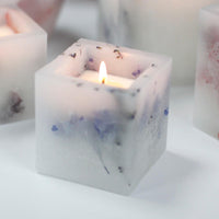 Enchanted Candle - Small Square - Lavender - MysticSoul_108
