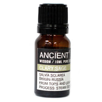 Aromatherapy Essential Oil - Clary Sage - 10ml - MysticSoul_108