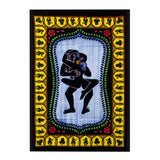 Hand brushed Cotton Wall Hanging - Kamasutra