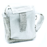 Hemp & Cotton Bag - Body Cross Travel Bag - Natural