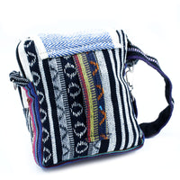 Hemp & Cotton Bag - Body Cross Travel Bag - Multicoloured