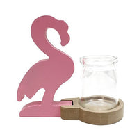 Hydroponic Home Décor - Pink Flamingo Pot - MysticSoul_108