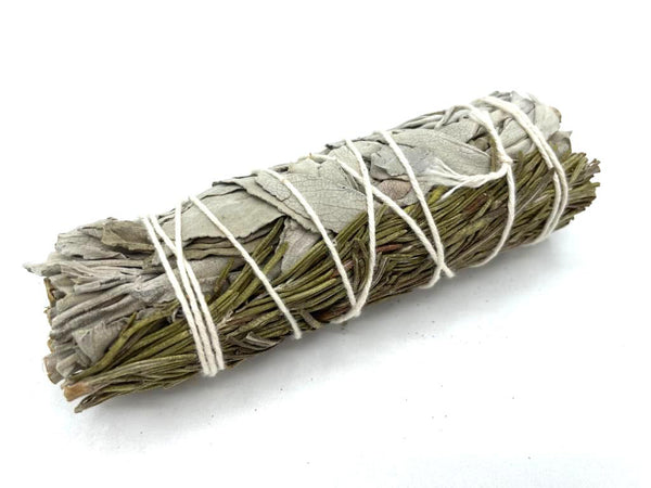 Smudge Stick - White Sage & Rosemary - 10cm