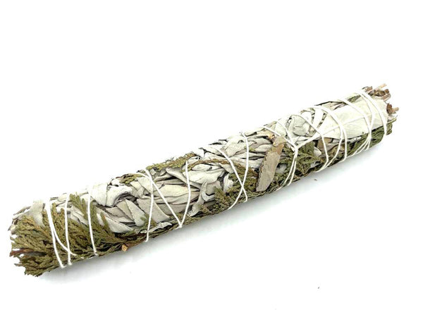 Smudge Stick - White Sage & Cedar - 22cm