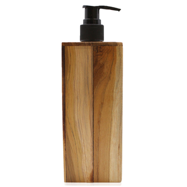 Natural Soap Dispenser - Teakwood - Rectangular