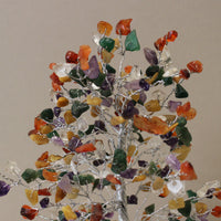 Gemstone Tree With Organite Base - Multi Gem - 320 Stone
